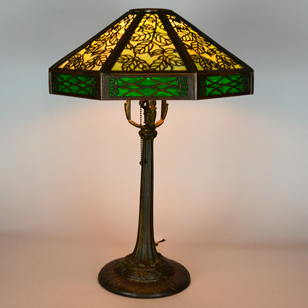 Overlay Panel vintage Lamp | Vintage Glass Lighting